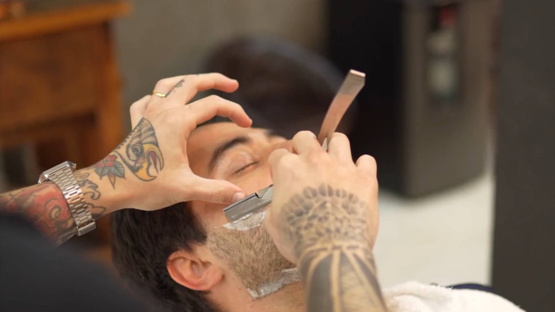 Uma Barbearia cheia de estilo